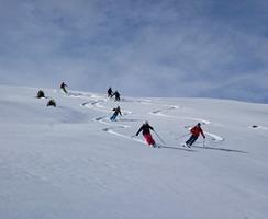 Ski touring courses