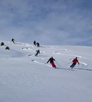 Skitourenwochenende Dolomiten Alm