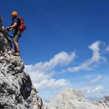 Klettersteigwochenende Sella mit Marmolata, 3343m