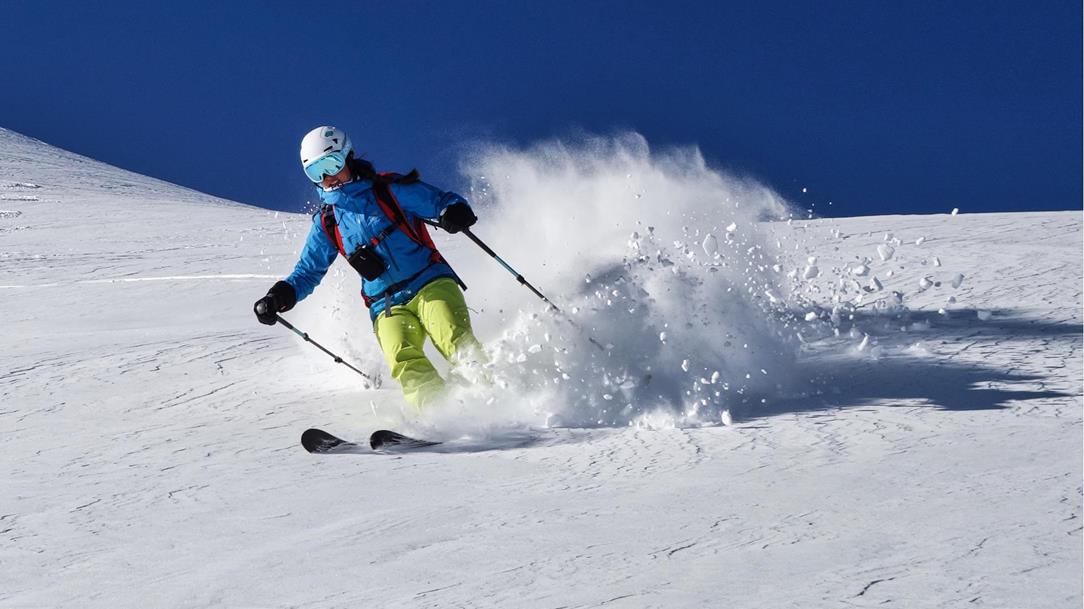 Combi course skitours & skiing techniques