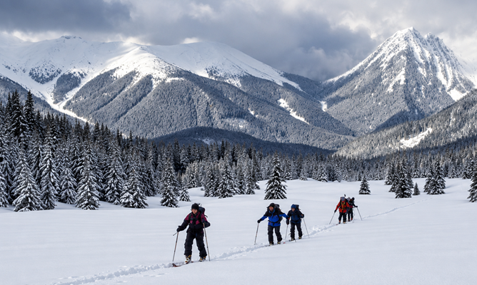 Skitouren Hohe Tatra - Railtrip
