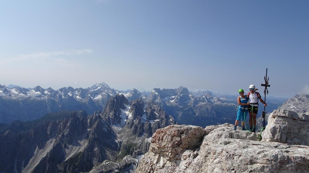 Kletterführung auf die Große Zinne