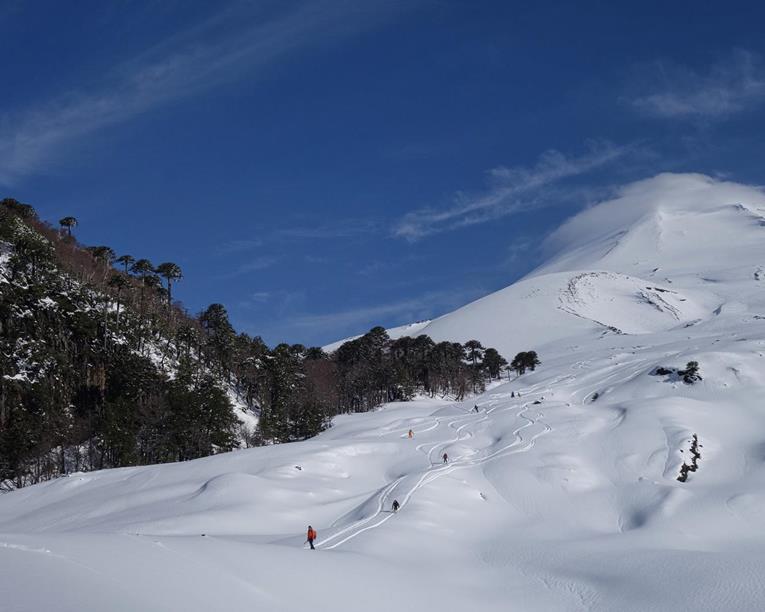 Chile - Firngenuss auf Vulkanhängen