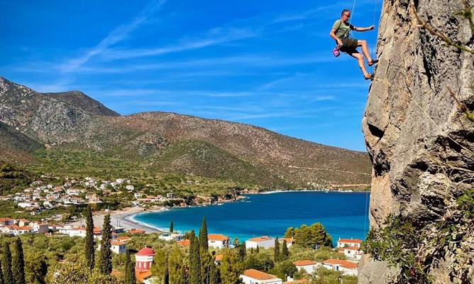 Sportkletterreise Kyparissi - Peloponnes