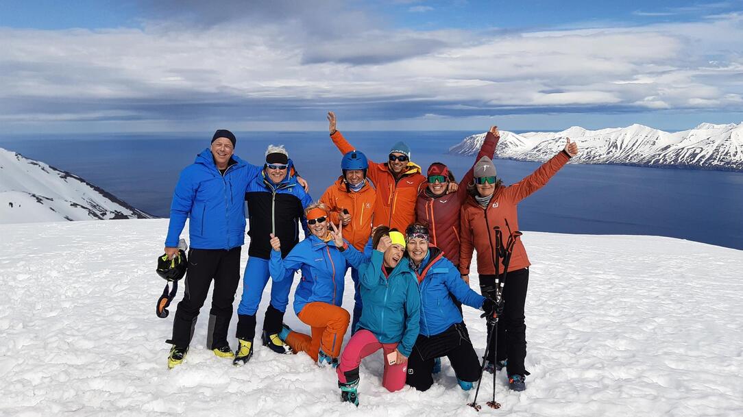 Ski Tour in Iceland