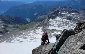 Einsame Grate am Alpenhauptkamm