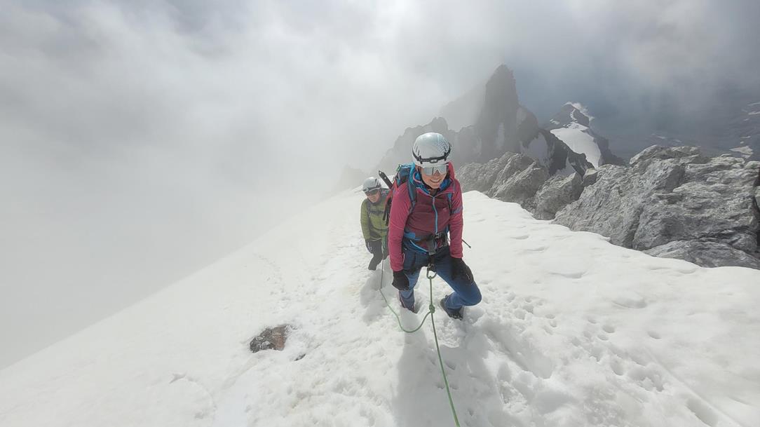 Climbing on Snow, Ice and Snow