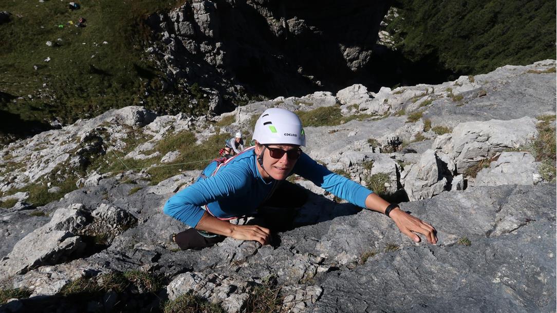 Einsteigerkurs Alpinklettern mit Globo Alpin[9]