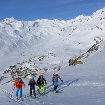 Skitouren Monte Spluga - Am Ende der Welt
