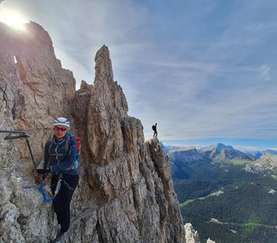 Klettersteige - Durchquerung Dolomiten Extraklasse