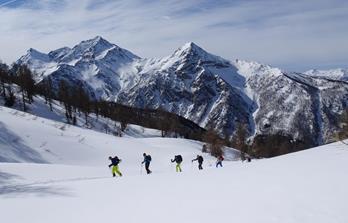 Skitouren Val Susa - Niemandsland im Piemont