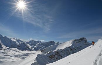 Scialpinismo Dolomiti - nel regno delle roccie