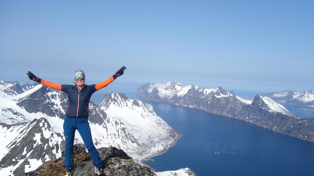 2018: skiing trip Senja