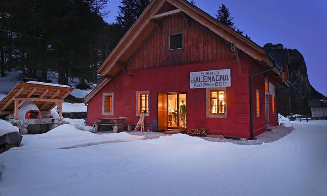 Skitouren am Fuße der Drei Zinnen