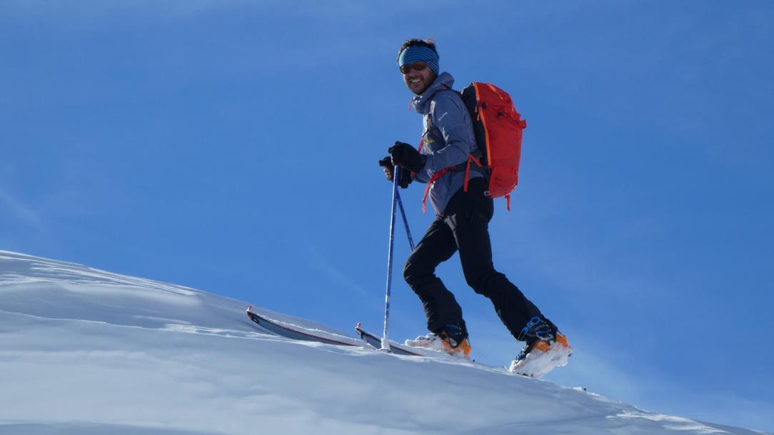Martin Abler: Das halbe Jahr bin ich mit den Skiern unterwegs.