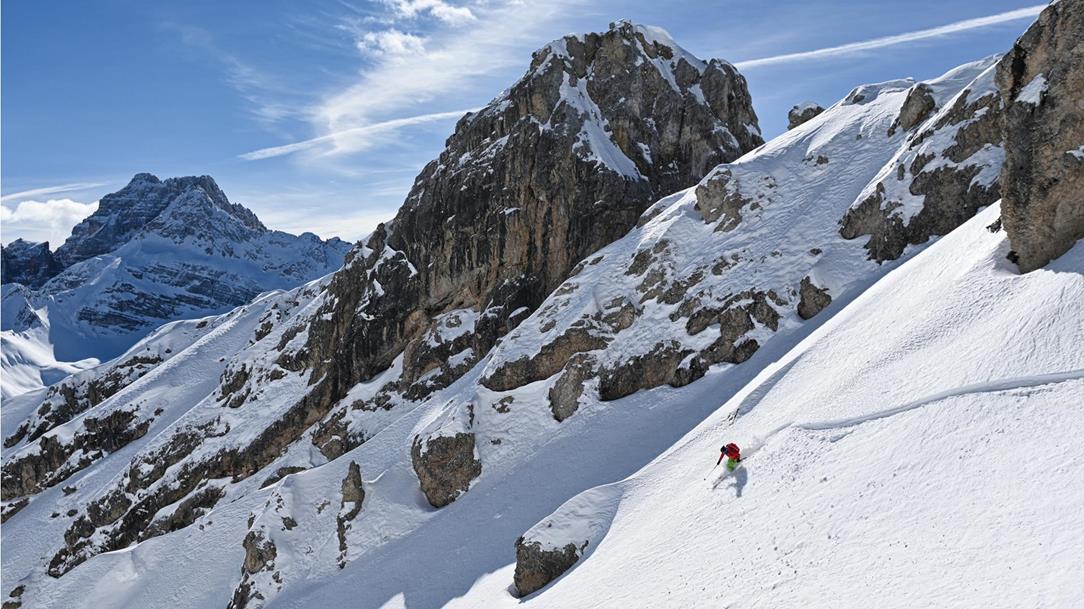 Ski touring weekend in the Dolomites