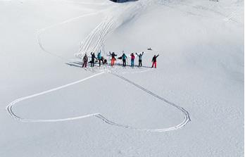 Enjoyable ski touring in the Dolomites