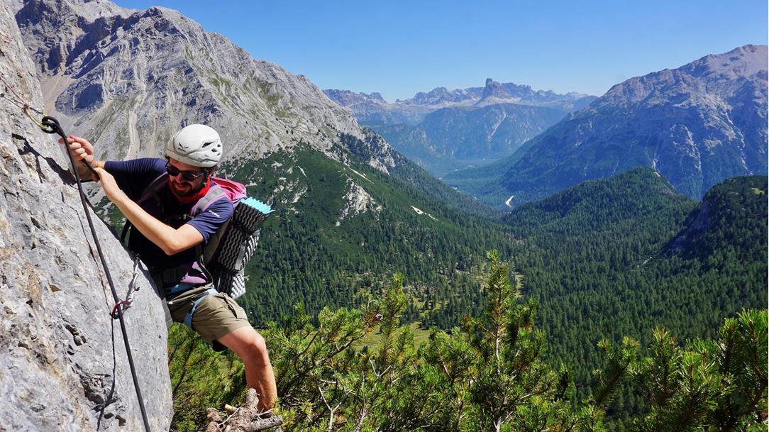 Climbing the Dolomites