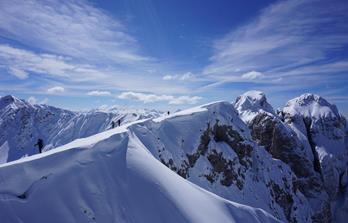 Skitouren im Val di Fassa & Marmolata