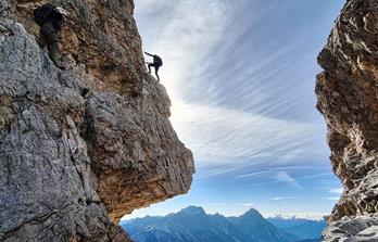 Klettersteig-Durchquerung - Dolomiten Extraklasse