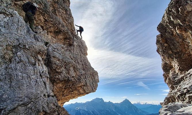 Klettersteige Dolomiten - Trilogie