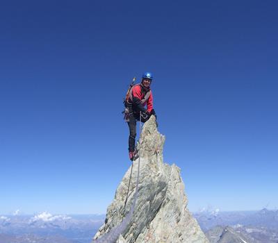 Martin Abler, guida alpina: Dopo un po' voletti diventare guida alpina.