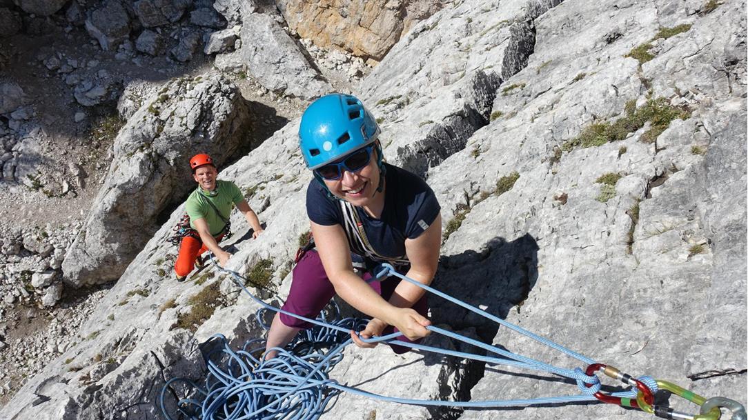 Einsteigerkurs Alpinklettern mit Globo Alpin[5]