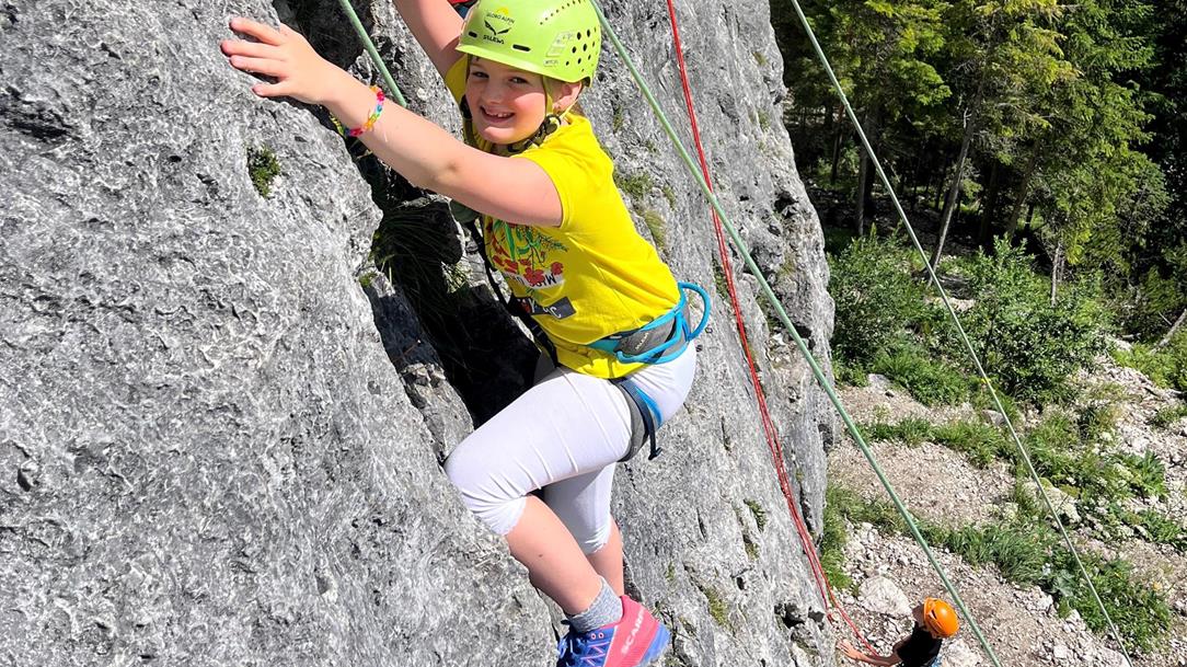 Kletterkurs für Kids - KLEINE.GÄMSE