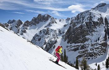 Ski touring week-end in the Dolomites