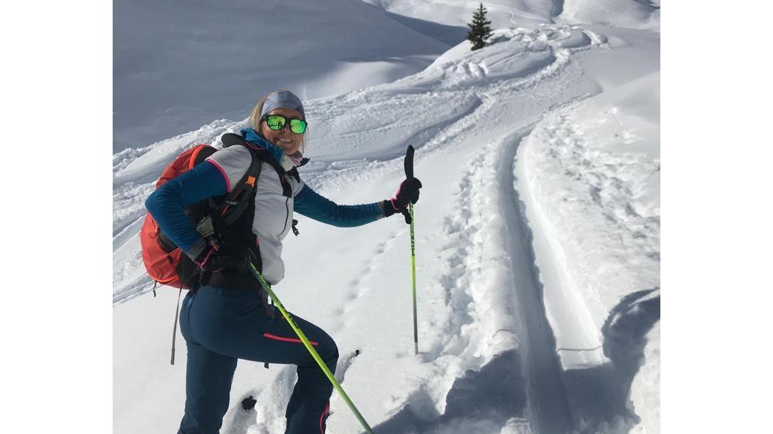 2021: Skitour auf meinen Hausberg in den Dolomiten
