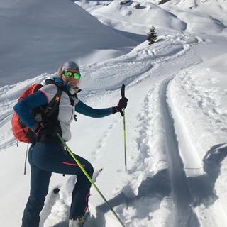 2021: Skitour auf meinen Hausberg in den Dolomiten