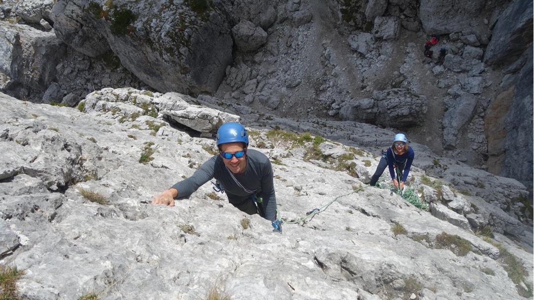 Einsteigerkurs Alpinklettern mit Globo Alpin[2]