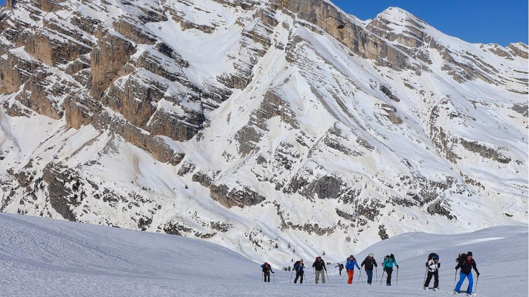 Ski Touring Weekend Fanes