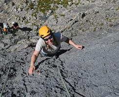Klettercoaching Dolomiten mit Erwin