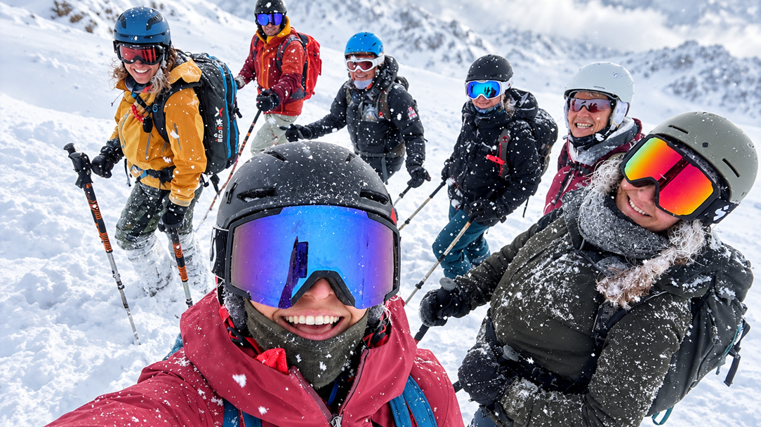 1 Kombikurs Skitour Skitechnik