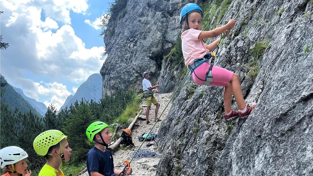 Kletterkurs für Kids - KLEINE.GÄMSEN