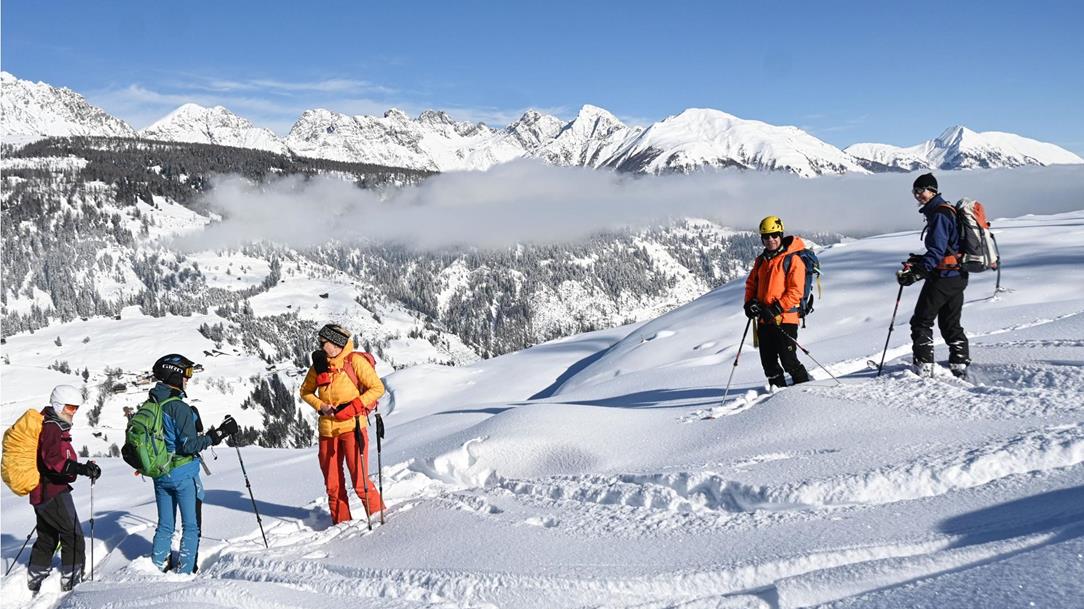 5 Skitour und Tiefschneekurs am Gletscher