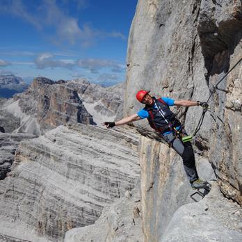 Klettersteige Cortina