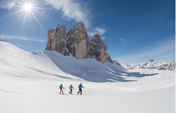 Snowshoe Trekking – Dolomites Traverse