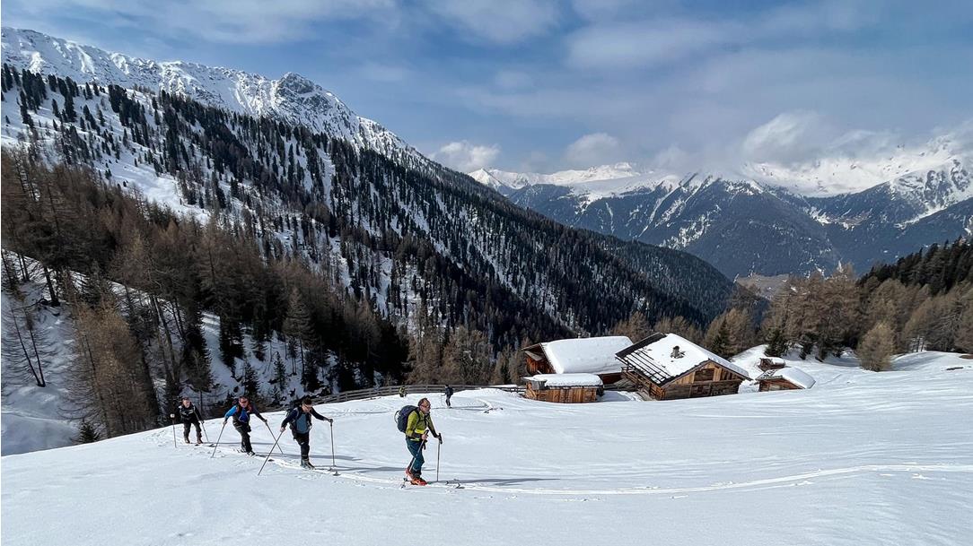 Tour di scialpinismo in Val Casies