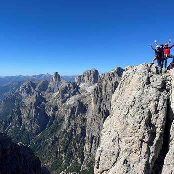 Klettersteige Pala-Trek (südl. Dolomiten)