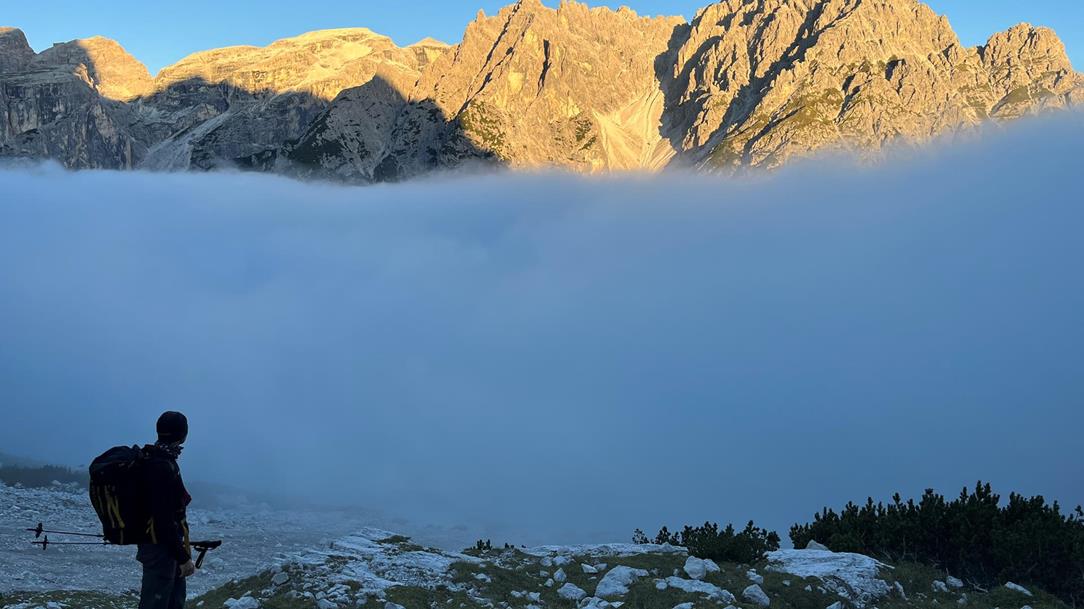 Enjoying the panorama