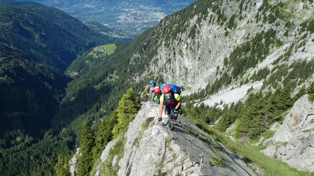 Klettersteig-Wochenende Rund um Meran