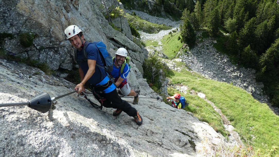 Klettersteig-Wochenende Rund um Meran: Heini Holzer Klettersteig am Ifinger