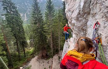 Dolomiten – Mehrseillängen Kletterkurs