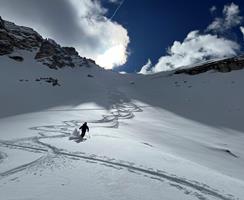 Skidurchquerung Dolomiten