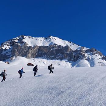 Skitouren St. Antönien - Sulzfluhhütte