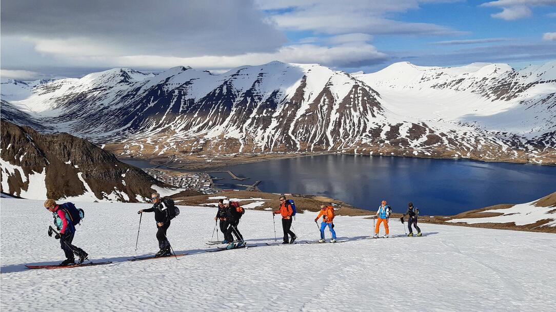 Ski Tour in Iceland