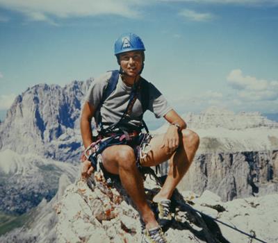 Martin Abler: Le arrampiccate divennerò la mia grande passione.