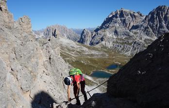 Klettersteige Dolomiti senza confini - Teil 1